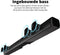 FlinQ Play - Soundbar - 2.1 Ingebouwde Subwoofer - 3D Surround Sound - Zwart
