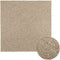 vidaXL - Vloerkleed - ZIZUR - beige - binnen - en - buiten - 120x120 - cm - jute - look