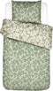 ESSENZA Sora - Dekbedovertrek Eenpersoons - Katoensatijn 140x200/220 cm - Greenish