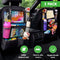 Travelhawk Auto Organizer - Autostoel Organizer met 10 vakken en iPadhouder - Zwart (2 stuks)