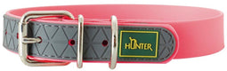 Hunter - Honden halsband - Biothan - Neon roze 45 cm