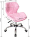 Bureaustoel - ergonomisch - hoogte verstelbaar - roze