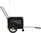 vidaXL - Hondenfietstrailer - oxford - stof - en - ijzer - zwart