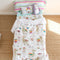 Happy Friday Duvet cover set 2 pieces Cute llamas 180x220 cm (Single) Multicolor