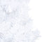 vidaXL - Kunstkerstboom - met - verlichting - en - kerstballen - 180 - cm - PVC - wit