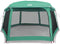 vidaXL - Zwembadtent - uitneembare - buiten- - gaaswanden - 670x590 - cm - zeegroen