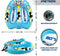 SereneLife Opblaasbare Sleeptube - Twee-Persoons Waterboot Float-Watersport Opblaasbare Trekboten/Tubes- Dubbele Zitplaatsen- PVC Blaas- Schuimkussen- Handgrepen