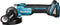 Makita DGA504Z - Accu Haakse slijper - 125 mm - 18 V - Softstart en heropstartbeveiliging