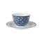 Laura Ashley Blueprint Collectables Kop en Schotel koffie set 26 cl. - Sweet Alyssum - Porselein