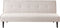 VISBY - Slaapbank 3-zits - Lichtbeige - Polyester