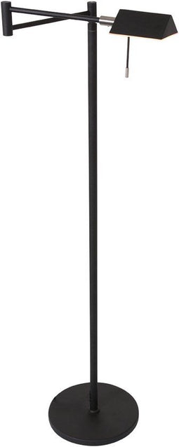 Steinhauer Retina - vloerlamp - dimbaar LED 10W 1000Lumen - zwart