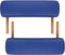 vidaXL - Inklapbare - massagetafel - 2 - zones - met - houten - frame - (blauw)