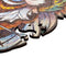 UNIDRAGON Houten Puzzel Voor Volwassenen Dier - Mooie Tijger - 104 stukjes - Small 19x24 cm