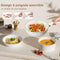 JUST PERFECTO JL-999 - 11-delige pannenset - Afneembare handgrepen - Beige (11 stuks)
