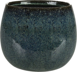 Ter Steege Bloempot Blauw D 19 cm H 14 cm