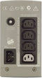 APC Back-UPS BK325I - Noodstroomvoeding - 4x C13 uitgang - 325VA