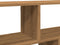 vidaXL - Wandschap - 100x25x50 - cm - bewerkt - hout - artisanaal - eikenkleurig