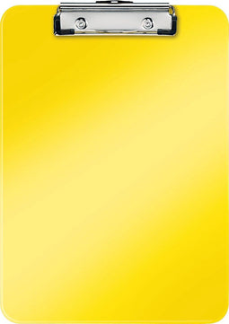 Leitz WOW A4 Klembord - Capaciteit tot 75 Vel - Geel