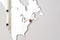 MiMi Innovations® Luxe Spiegel Wereldkaart - Muurdecoratie - Wanddecoratie - Muursticker - 130x78 cm/51.2x30.8 inch - Spiegel