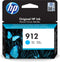 HP 912 - Inktcartridge - Origineel - 315 pagina's - Cyaan