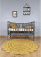 Nattiot - Alma Rond Vloerkleed/Tapijt ∅ 120 cm - Okergeel