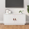 vidaXL - Tv-meubel - 80x34x40 - cm - massief - grenenhout - wit
