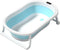 Draagbaar Reisbad voor Baby's - Opvouwbare Badkuip 75x46 cm - Blauw