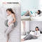 Vulpes Goods® BabyCare - Zwangerschapskussen - 3-in-1 W-vormig design - Aanpasbaar - OEKO TEX® gecertificeerd - Wit