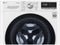 LG GC3V508S1 - Wasmachine - 1400 toeren - 8 kg trommel - AI DD systeem - TurboWash - Smart bediening