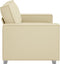 vidaXL - Crème - Loveseat - Sofa - - - 120 - cm - Kunstleer