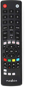 Nedis TVRC2310BK - Universele afstandsbediening - Voorgeprogrammeerd voor Samsung LG Sony Philips Panasonic - Verlichte toetsen