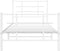 vidaXL-Bedframe-met-hoofd--en-voeteneinde-metaal-wit-90x200-cm
