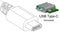 Techly IADAP USB31-ETGIGA - Converter Cable Adapter - USB 3.1 Type C naar Gigabit Ethernet - Wit