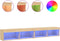 vidaXL - Tv-meubels - met - LED-verlichting - 2 - st - 100x30x30 - cm - sonoma - eiken