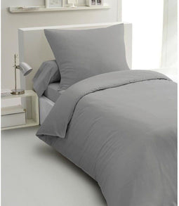 HOME LINGE PASSION - HP72080 - Dekbedovertrekset 2-delig - 82 g microvezel - Lichtgrijs (2 stuks)