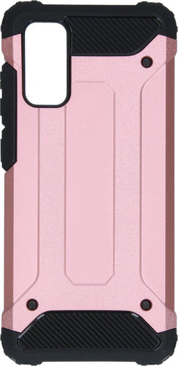 iMoshion Hoesje Geschikt voor Samsung Galaxy S20 Hoesje - iMoshion Rugged Xtreme Backcover - Rosé