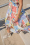 Colourful Rebel Elva - Maxi Dress - Overslag jurk Maat L