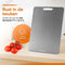Nevana RVS Snijplank - Snijplankenset - Antibacterieel - Zilver - 39 x 28 cm