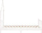 vidaXL - Kinderbedframe - 80x160 - cm - massief - grenenhout - wit