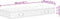 vidaXL - Pocketveringmatras - middelhard-hard - 70x200 - cm