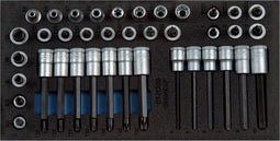 Gedore 2308983 - Dopsleutelset 39-delig - Inclusief TORX en schroevendraaiers (1 stuk)