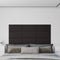 vidaXL - Wandpanelen - 12 - st - 2,16 - m² - 60x30 - cm - kunstleer - zwart