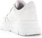 PS Poelman JANA Dames sneakers - Comfortabele hak 5 cm - Wit (42)