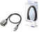 Sitecom CN-104 - USB naar seriële kabel - 0.6m - Grijs Zwart