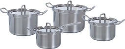 BK Q-linair Master - Pannenset 4-delig - Glas (4-delig)