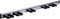 Toolflex Original H-01 - Ophangsysteem - 90 cm - 5 Medium Klemmen (Ø 20-30 mm) - Zwart