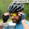 BBB Cycling Fuse - Fietsbril Unisex - 3 Verwisselbare Lenzen 100% UV Bescherming - Mat Zwart Goud