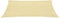 vidaXL - Zonnezeil - 160 - g/m² - 2x2,5 - m - HDPE - beige