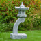 Ubbink Roji - Tuinlantaarn - Japanse stijl - Grijs - 96 x 34,5 x 47 cm