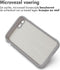 iMoshion Hoesje Geschikt voor iPhone 7 / 8 / SE (2020) / SE (2022) Hoesje Siliconen - iMoshion EasyGrip Backcover - Grijs